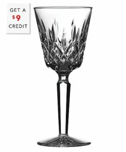 Waterford Lismore 5oz Tall Claret With $9 Credit Home