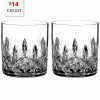 Waterford Lismore Connoisseur Straight Sided Tumbler 7oz Set Of 2 With $14 Credit Home