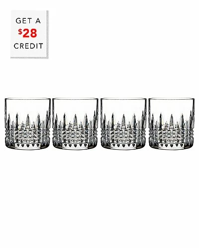 Waterford Lismore Diamond Tumblers (Set Of 4) With $28 Credit Home