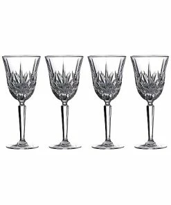 Marquis By Waterford Set Of 4 Maxwell White Wine Glasses Home
