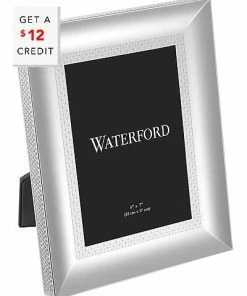 Waterford "Lismore" Diamond 5in X 7in Photo Frame With $12 Credit Home