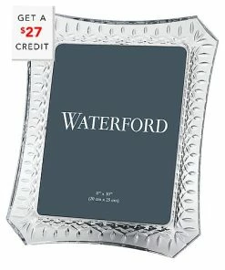 Waterford Lismore 8X10In Photo Frame With $27 Credit Home