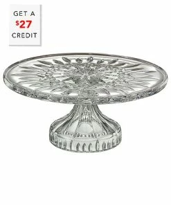 Waterford Lismore Cake Plate Footed 11In With $27 Credit Home