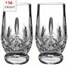 Waterford Lismore Set Of Two 5.5oz Tumblers With $14 Credit Home