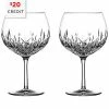 Waterford Lismore Gin Journeys Set Of 2 Balloon Glasses With $20 Credit Home