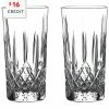 Waterford Lismore Gin Journeys Set Of 2 Hiballs With $16 Credit Home