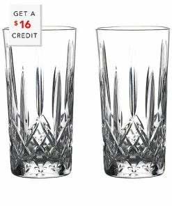 Waterford Lismore Gin Journeys Set Of 2 Hiballs With $16 Credit Home