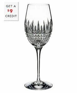 Waterford Lismore Essence Diamond Wine Glass With $9 Credit Home