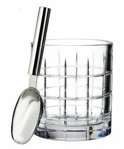 Waterford Cluin Short Stories Ice Bucket With Scoop Home