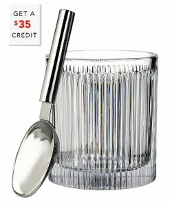 Waterford Aras Short Stories Ice Bucket With $35 Credit Home